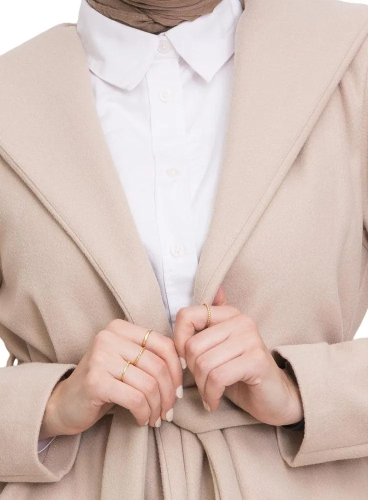 Mocha Feather Jacket