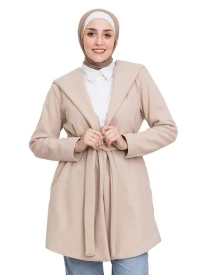 Mocha Feather Jacket