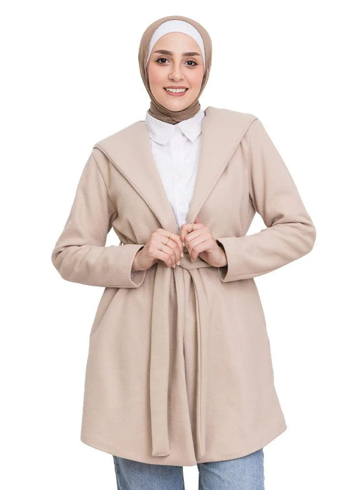 Mocha Feather Jacket