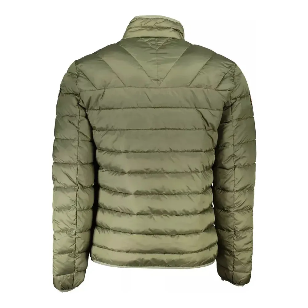 Napapijri Green Polyamide Men Jacket