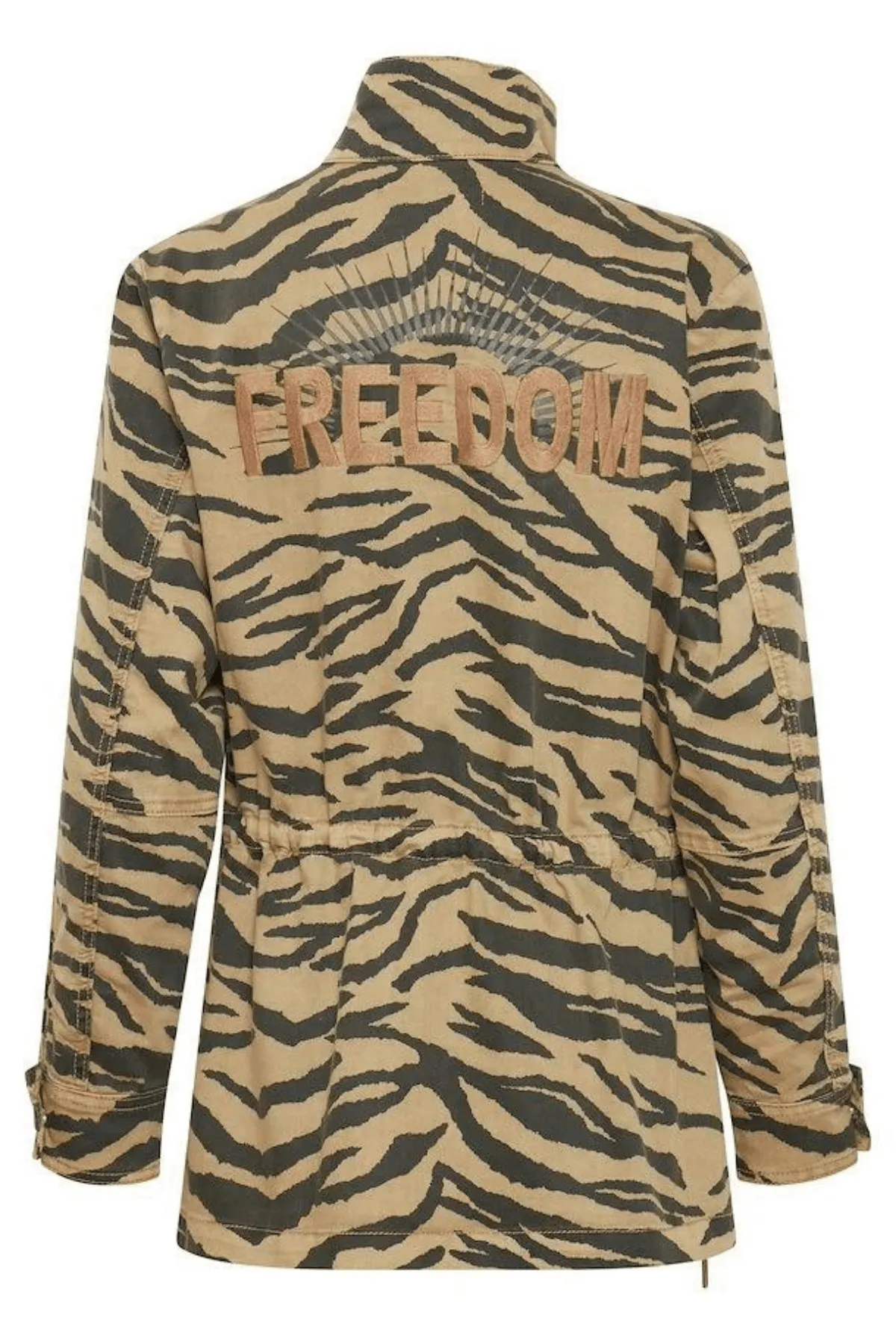 NEVADA JACKET CARTOUCHE BLACK PRINT