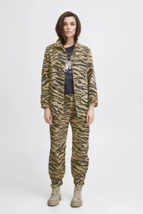 NEVADA JACKET CARTOUCHE BLACK PRINT