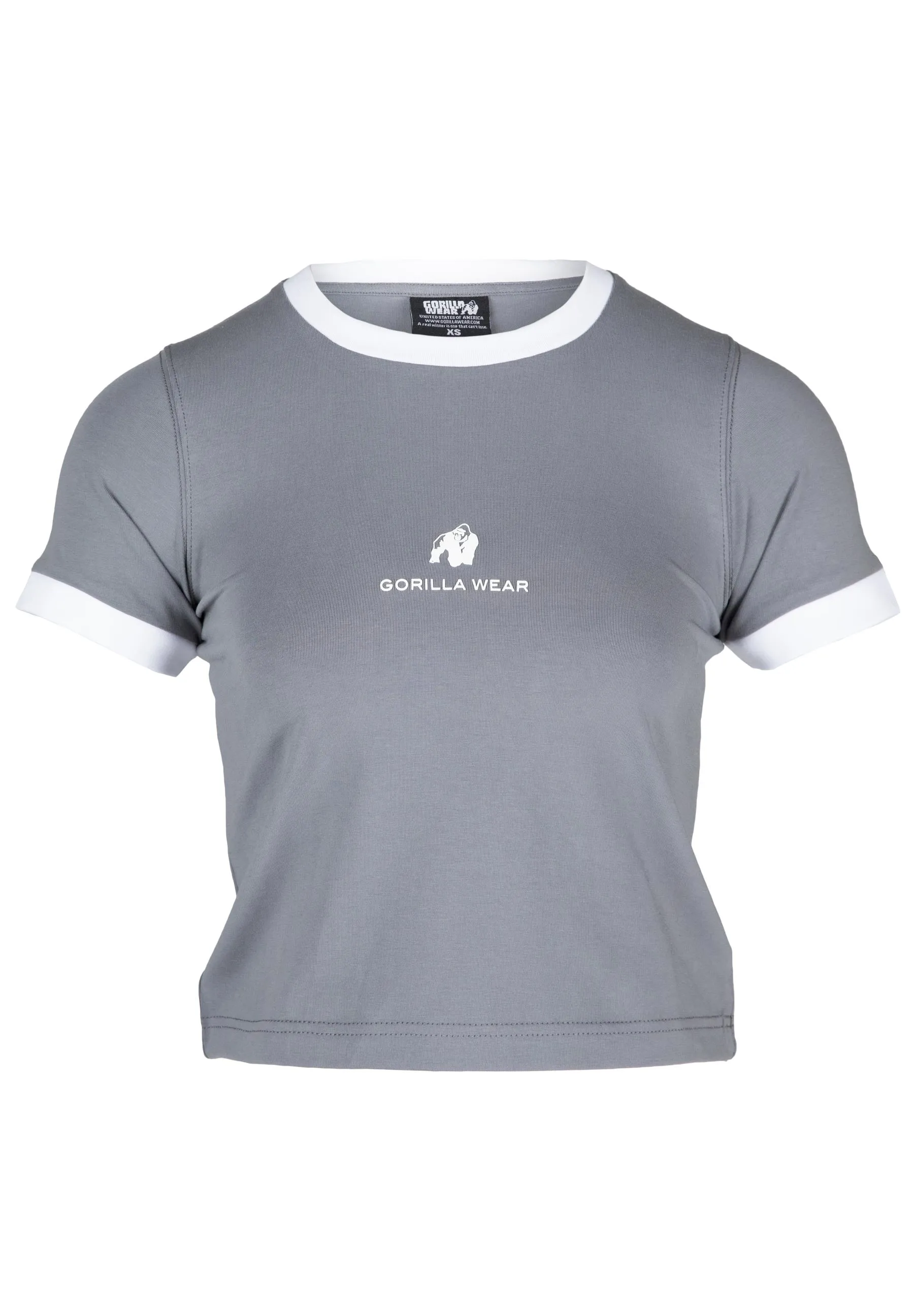 New Orleans Cropped T-shirt - Gray