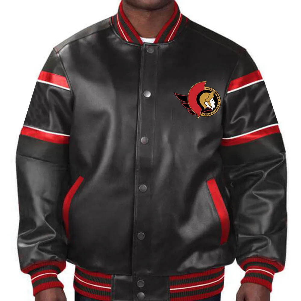 NHL Ottawa Senators Leather Jacket by TJS