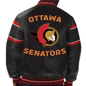 NHL Ottawa Senators Leather Jacket by TJS