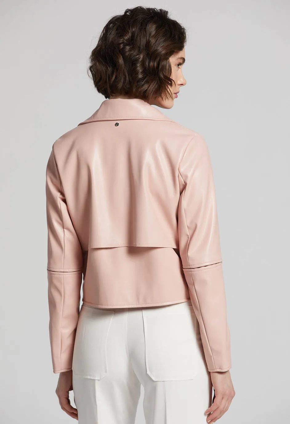 Ninon Short Faux Lamb Leather