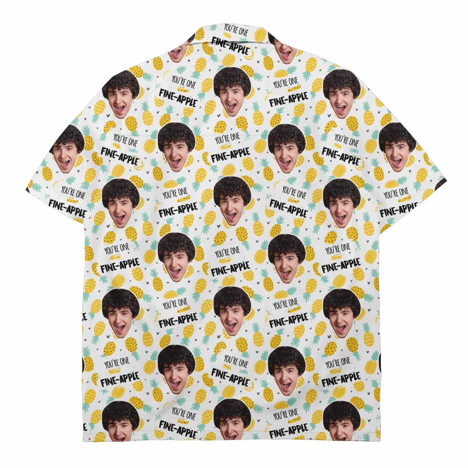 One Fineapple Custom Hawaiian Shirt