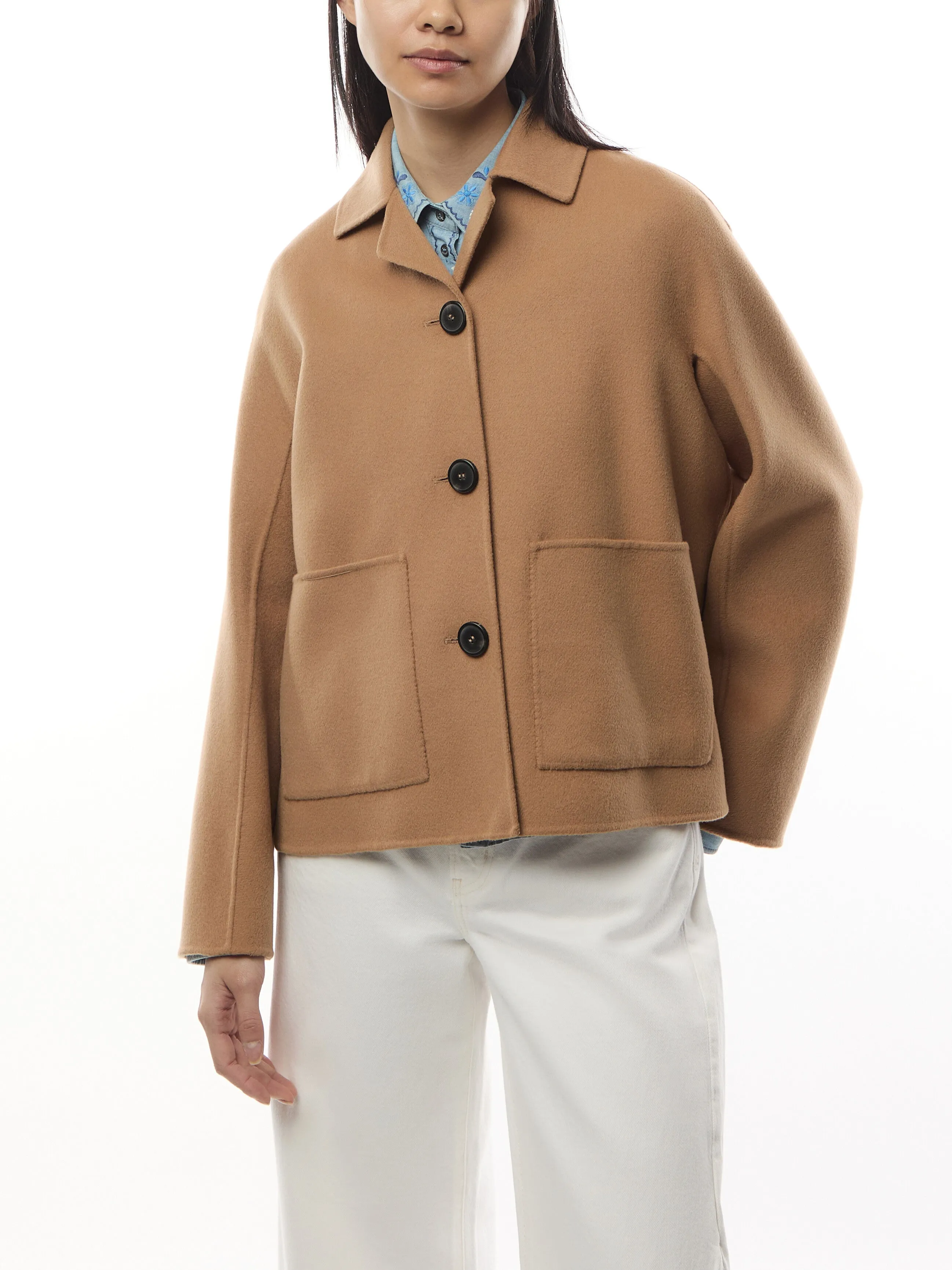 Opossum Short Trench Coat