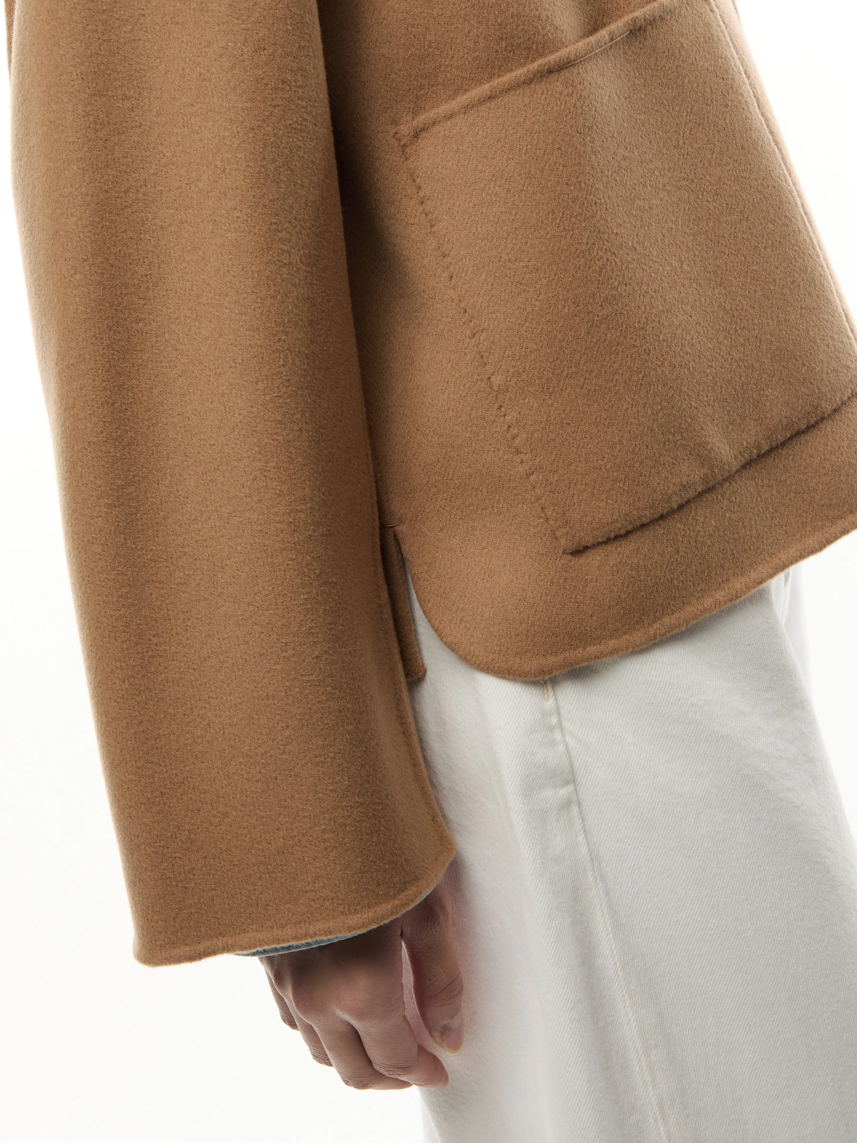 Opossum Short Trench Coat