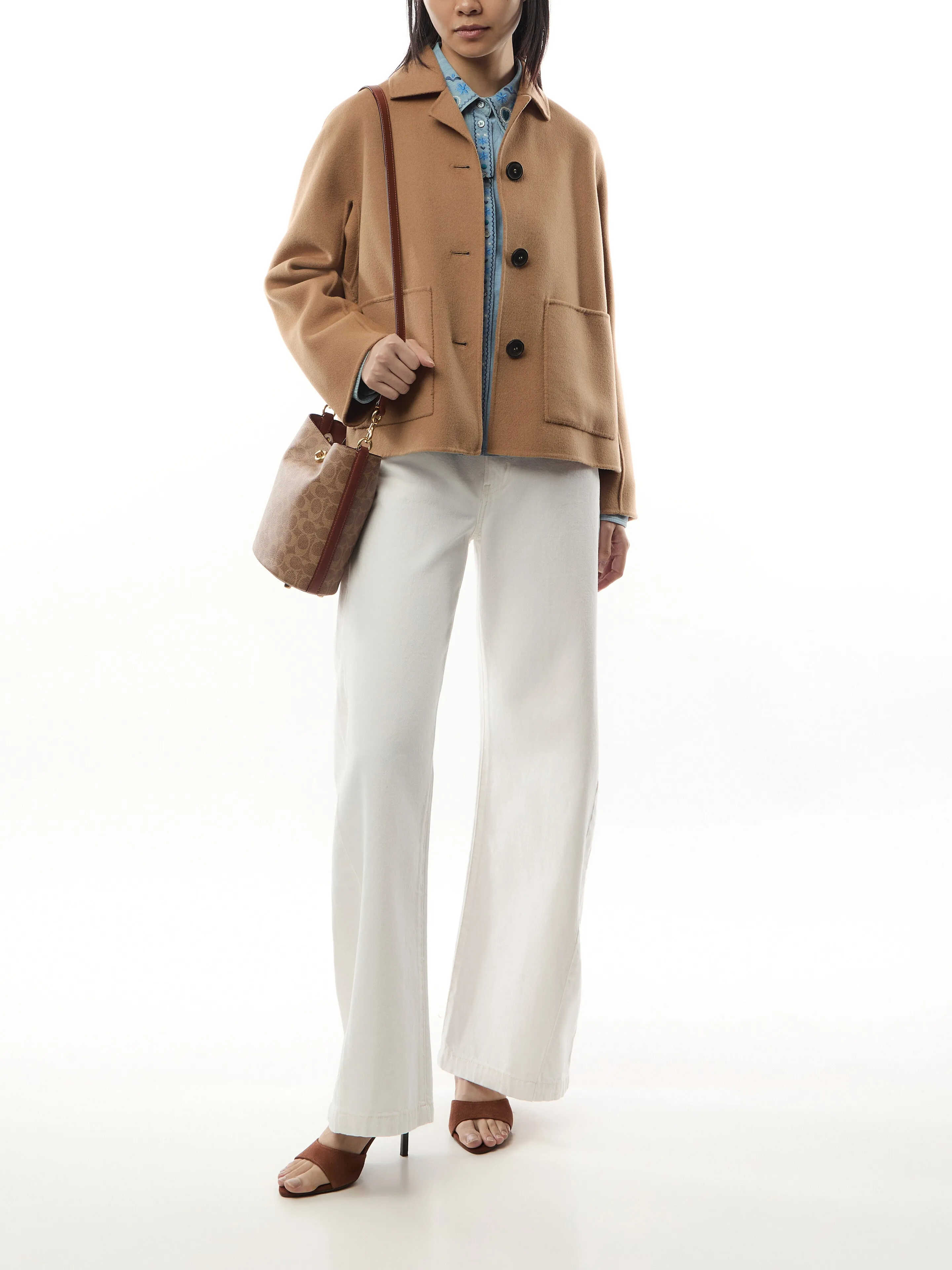 Opossum Short Trench Coat