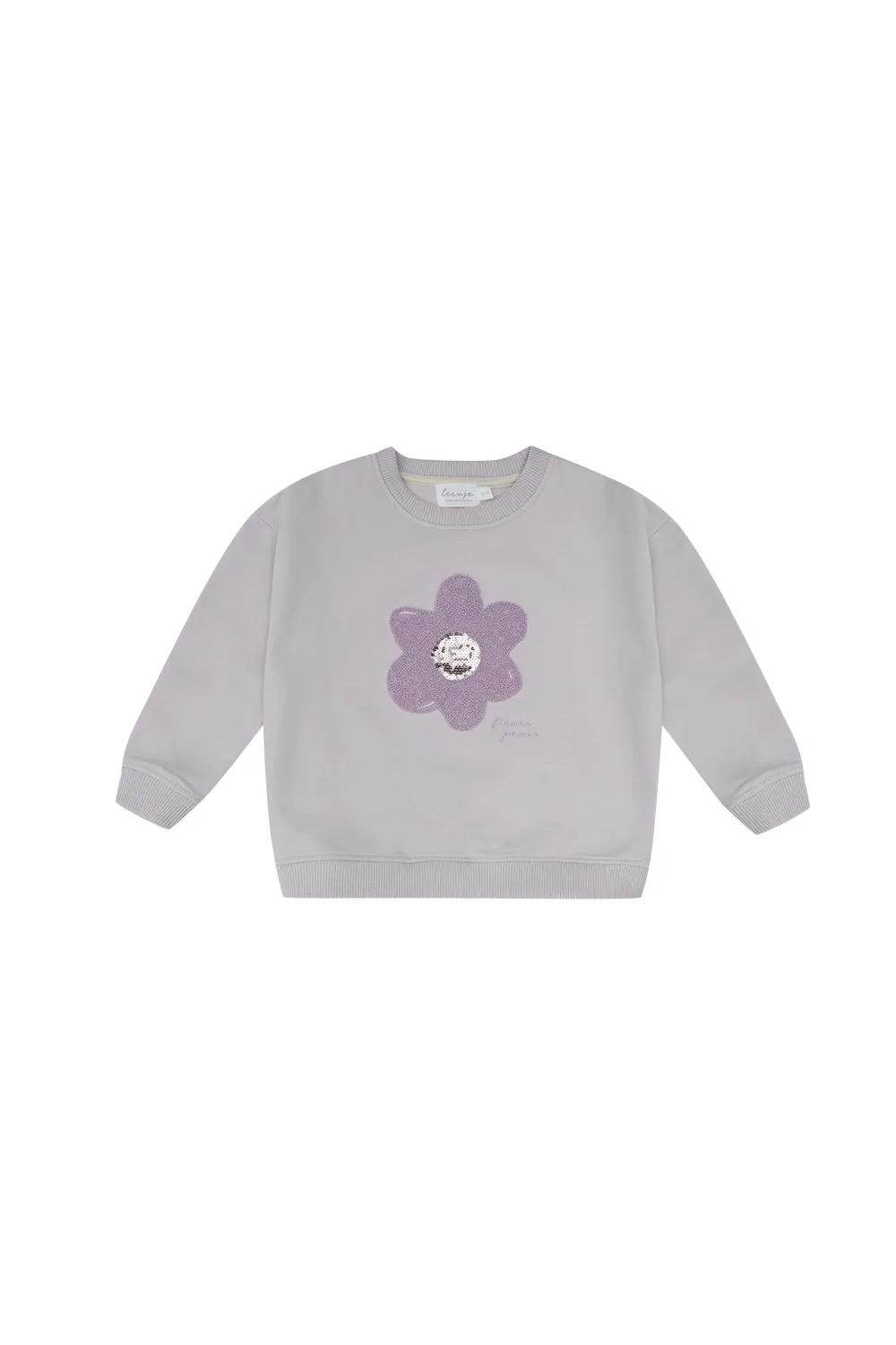 Oversized Sweatshirt 'sparkling flower'