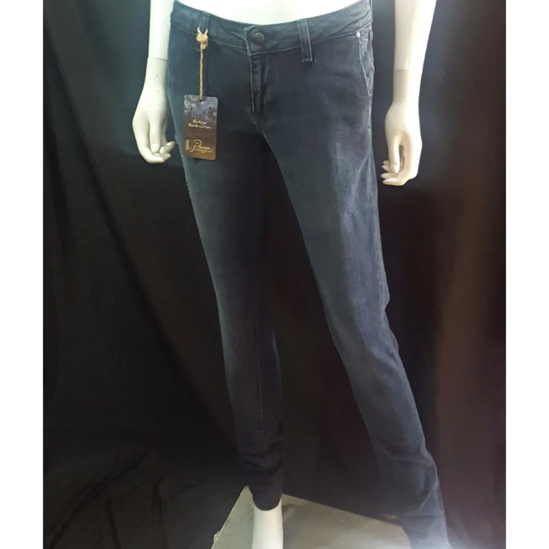 Paige Debonair Long Leg Skinny Trousers Size 28