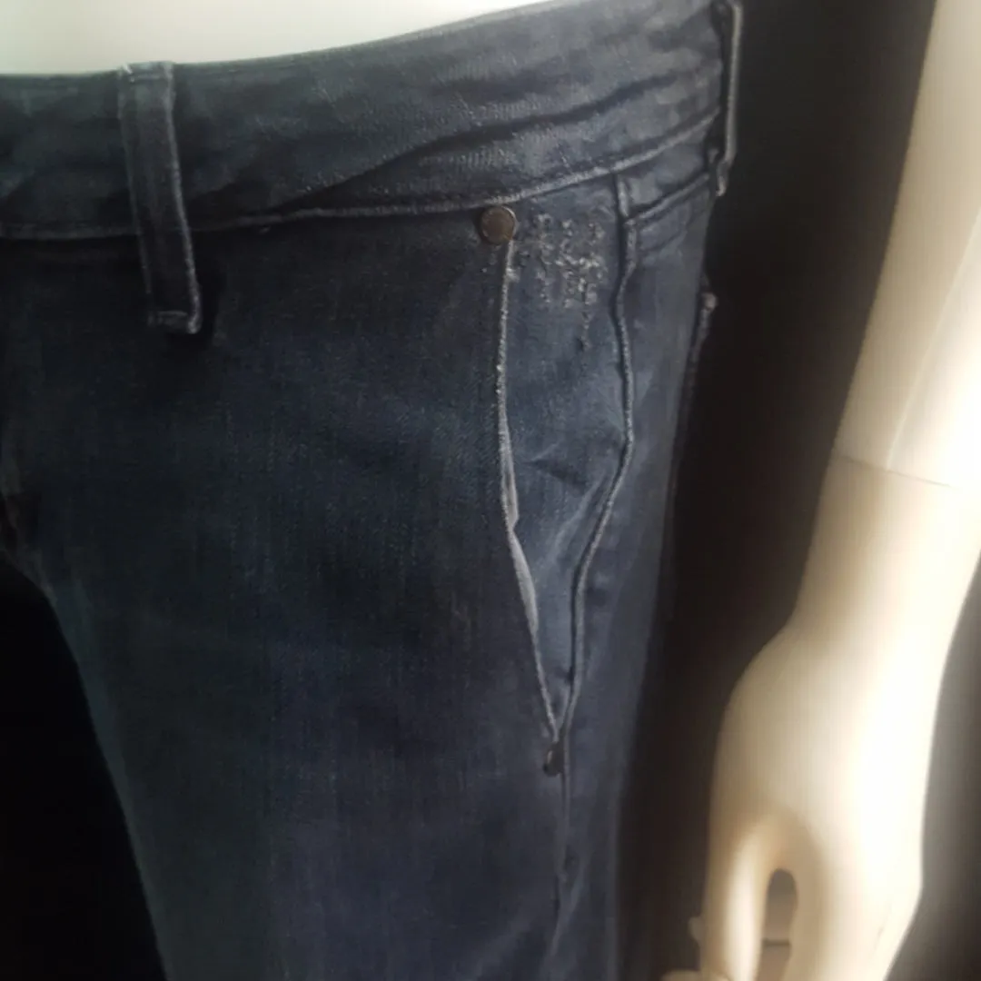 Paige Debonair Long Leg Skinny Trousers Size 28