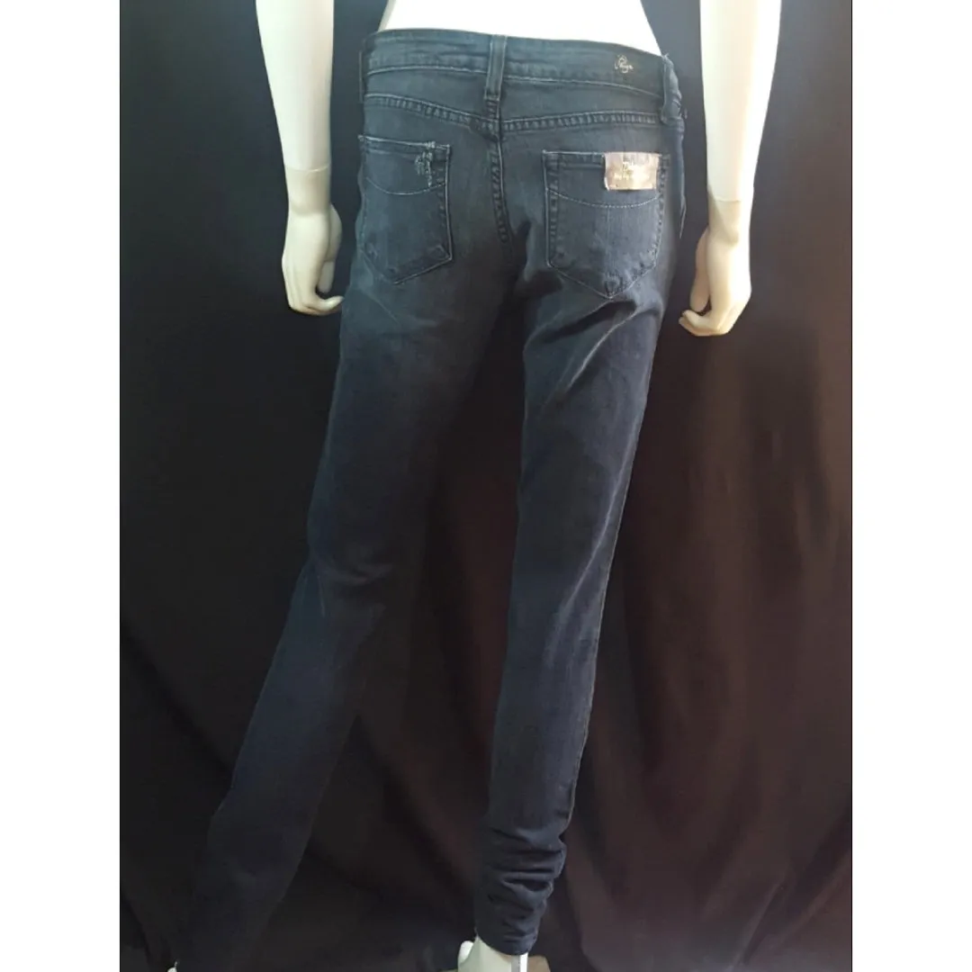 Paige Debonair Long Leg Skinny Trousers Size 28