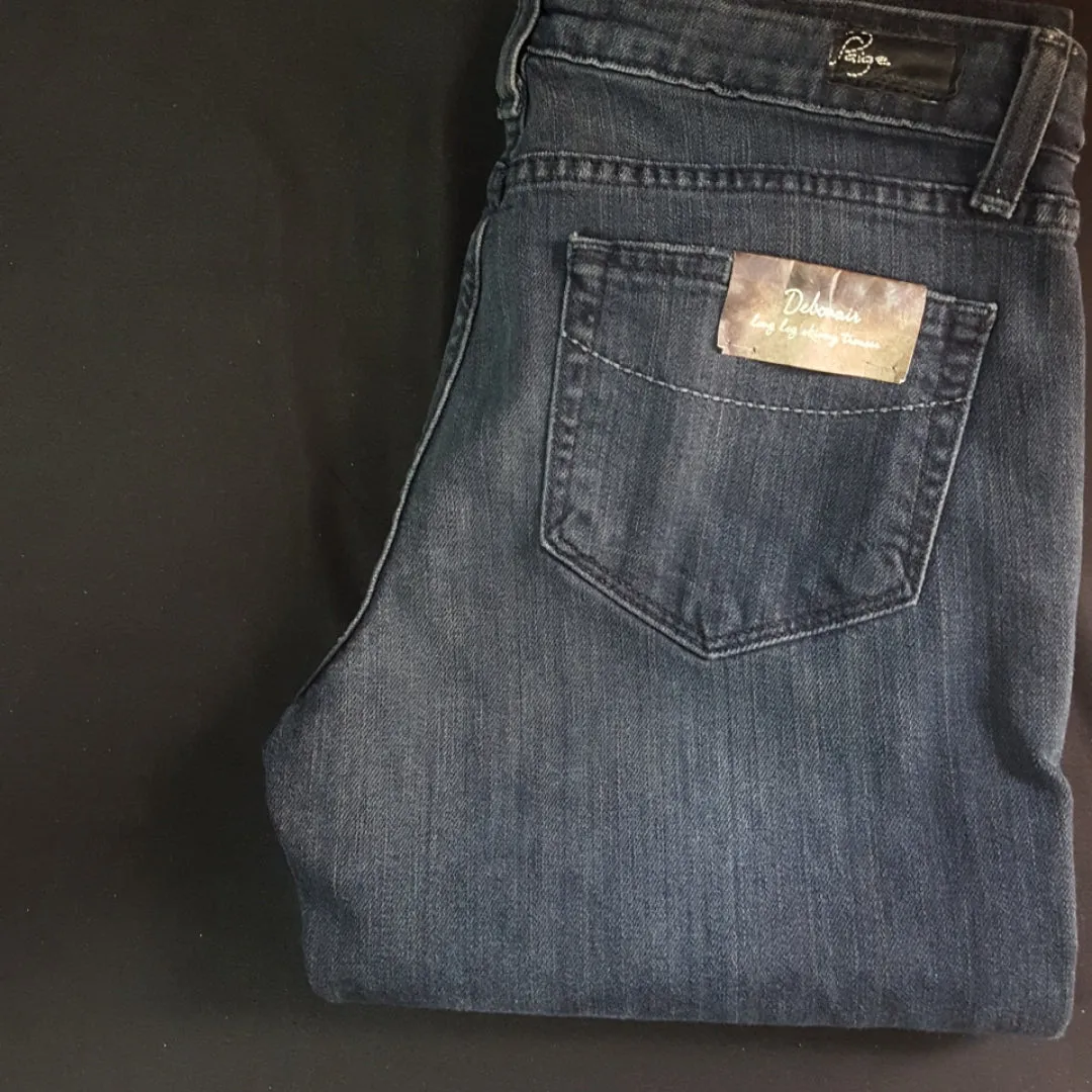 Paige Debonair Long Leg Skinny Trousers Size 28