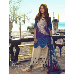 Pakistani Designer Lawn Dress with Embroidery #M0063