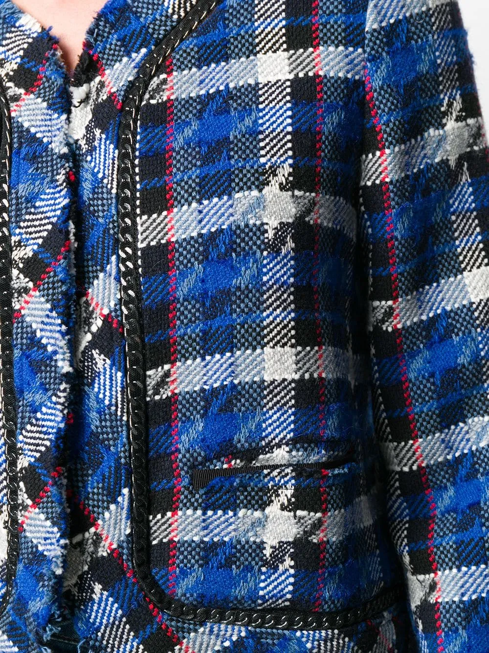 Pinko Cropped Tweed Jacket