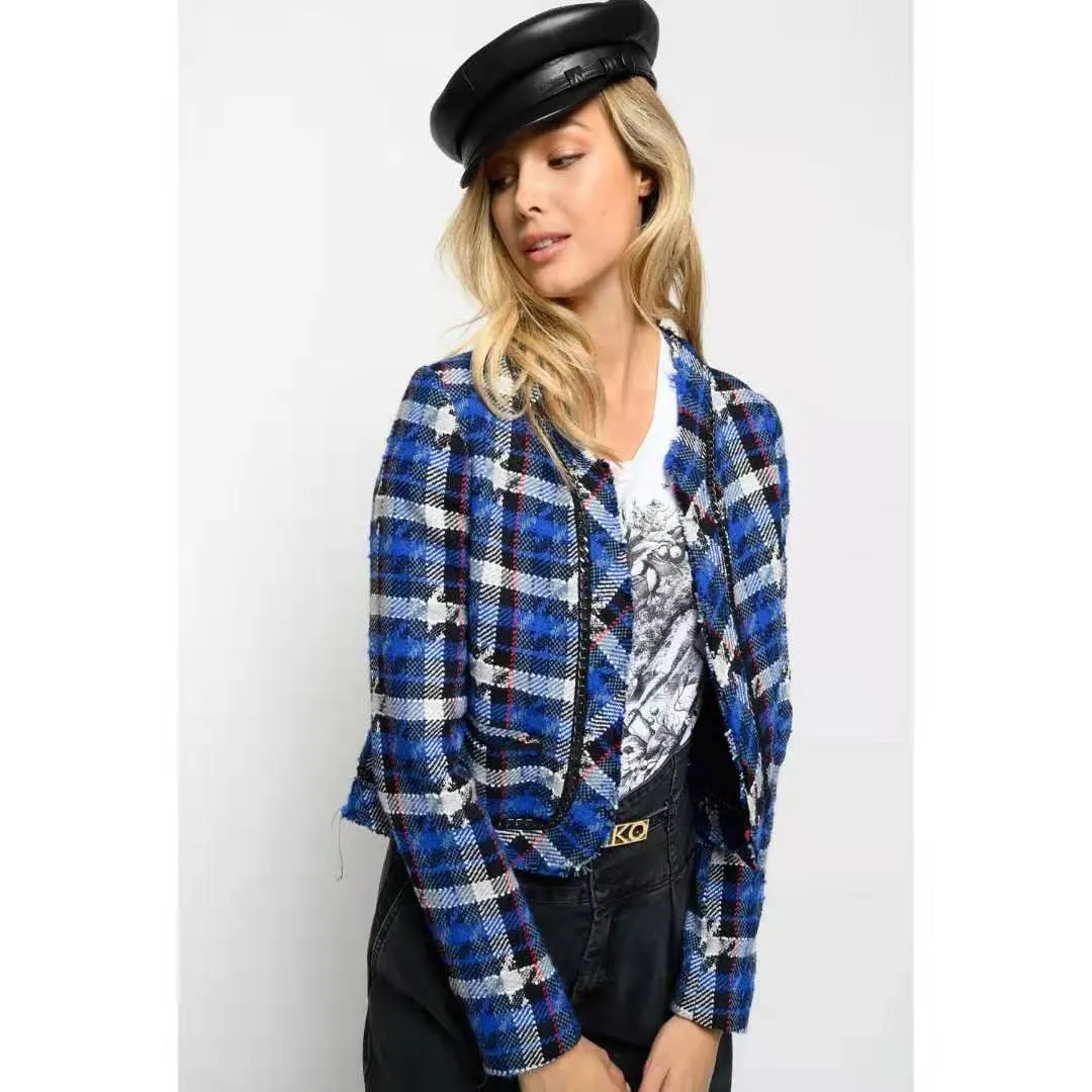 Pinko Cropped Tweed Jacket