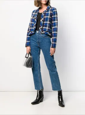Pinko Cropped Tweed Jacket