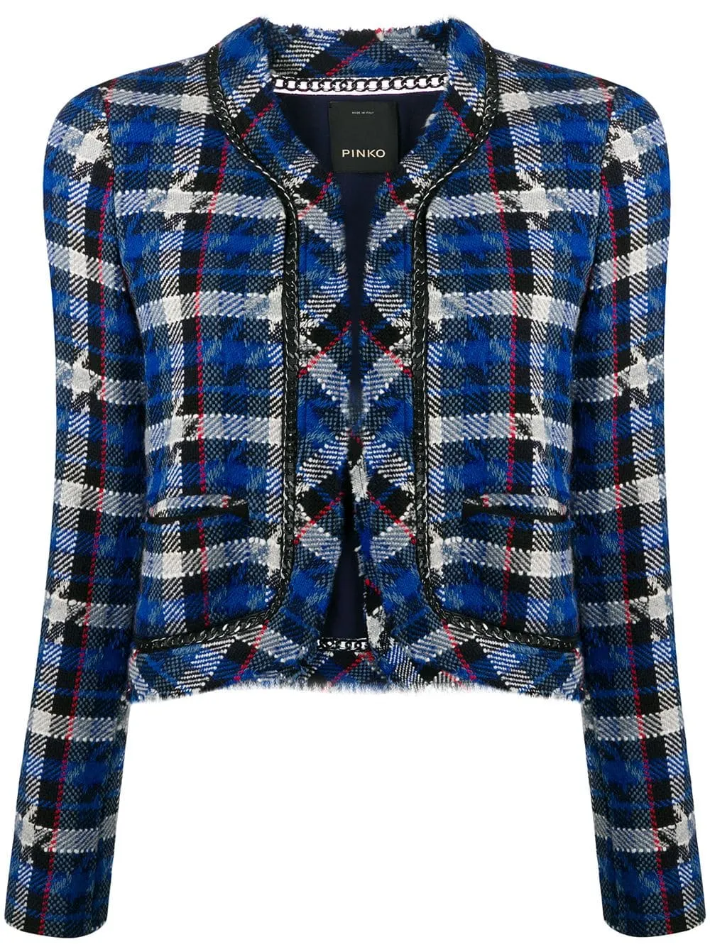 Pinko Cropped Tweed Jacket