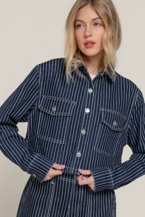 PINTEREST STRIPED JACKET