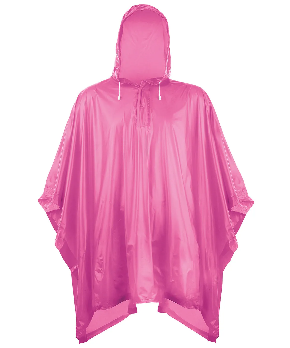 Plastic poncho | Black