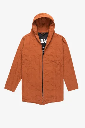 "EALDOR" TANGERINE TRENCH COAT