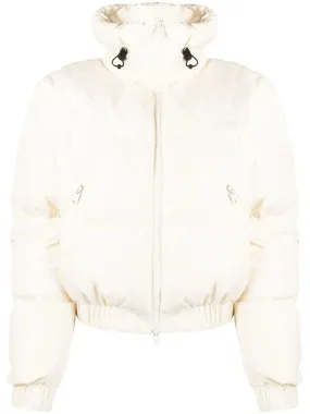 "Ripstop Nylon" Cropped down jacket