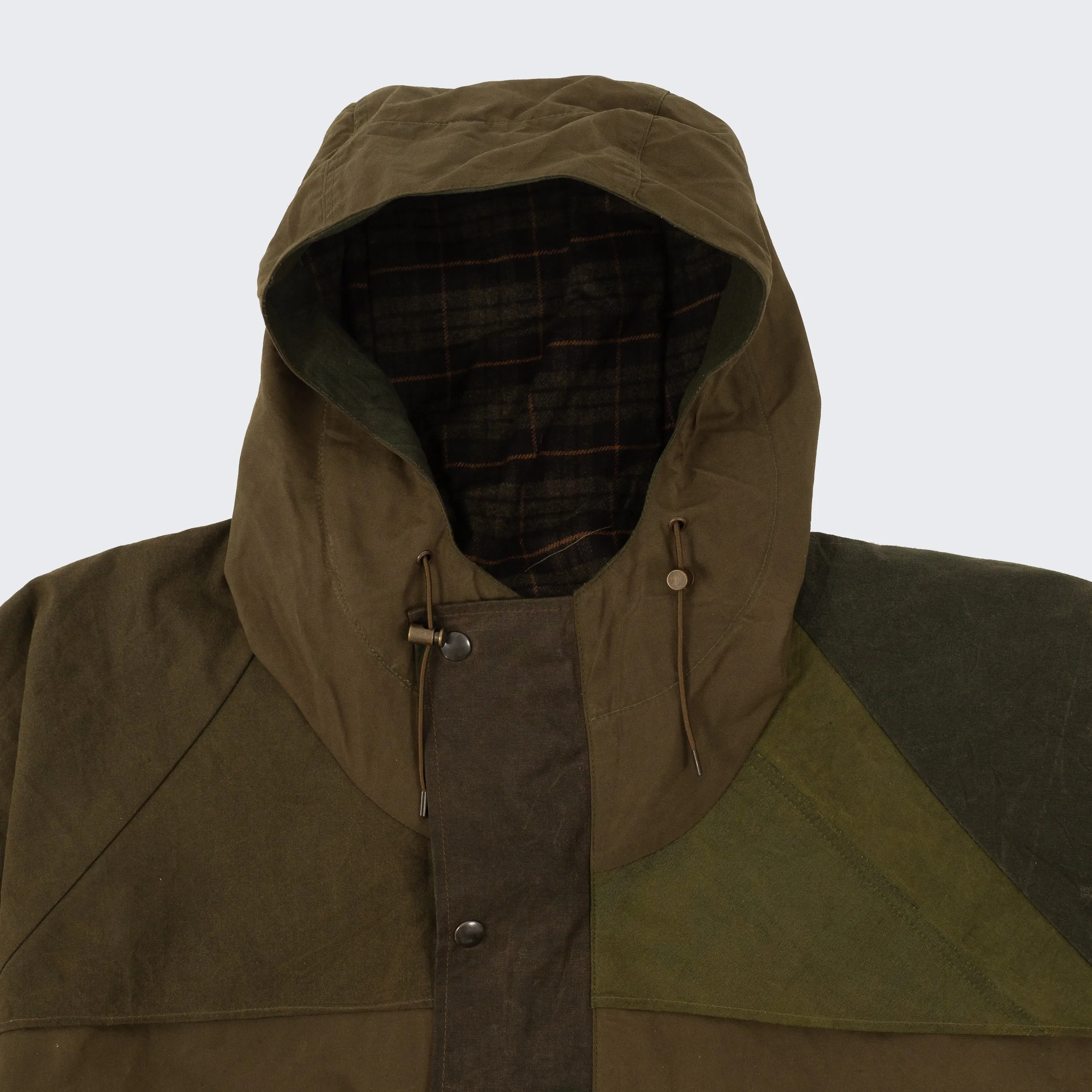 REWORK® WAX RAIN CROPPED JACKET - N° 008