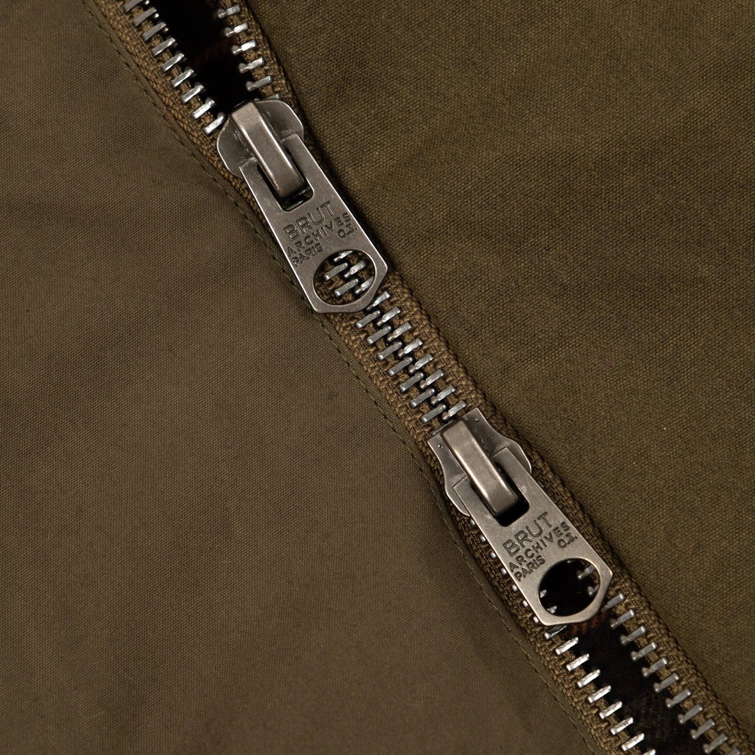 REWORK® WAX RAIN CROPPED JACKET - N° 008
