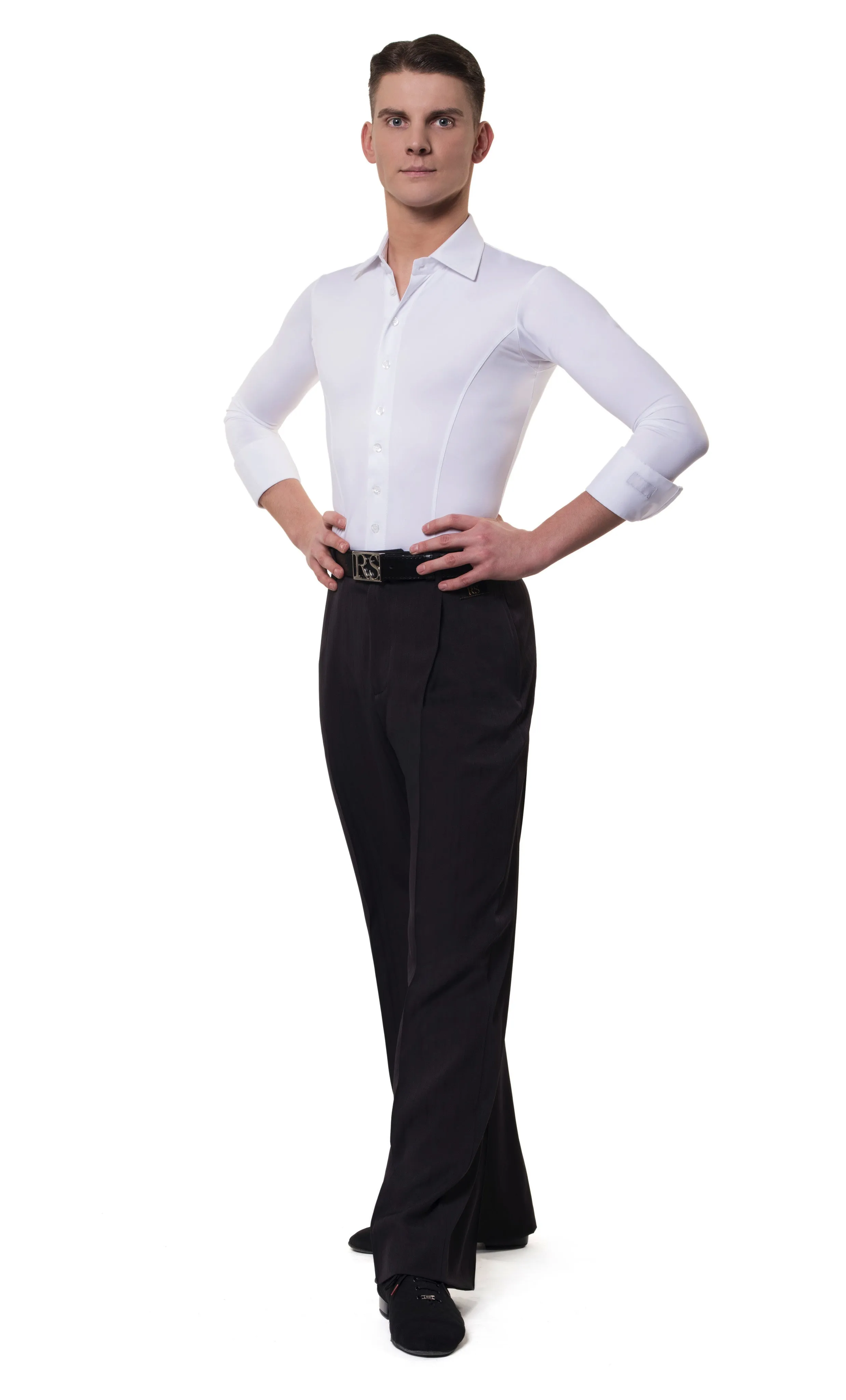 RS Atelier Special Mens Slim Fit Stretch Body Shirt