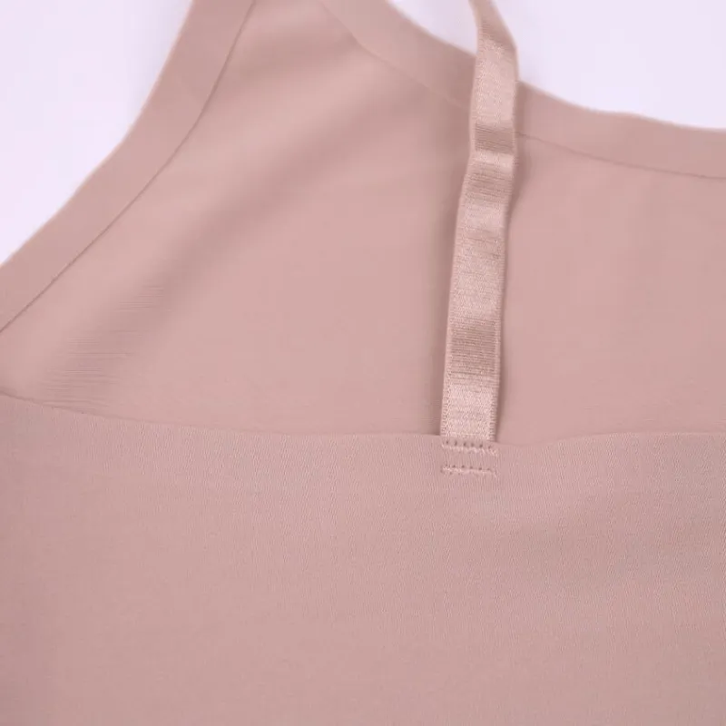 Seamless Firm Control Compression Shapewear Camisole Tank With Adjustable Straps