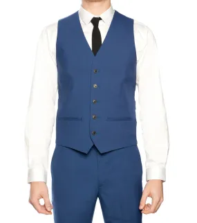 Slim Cobalt Waistcoat