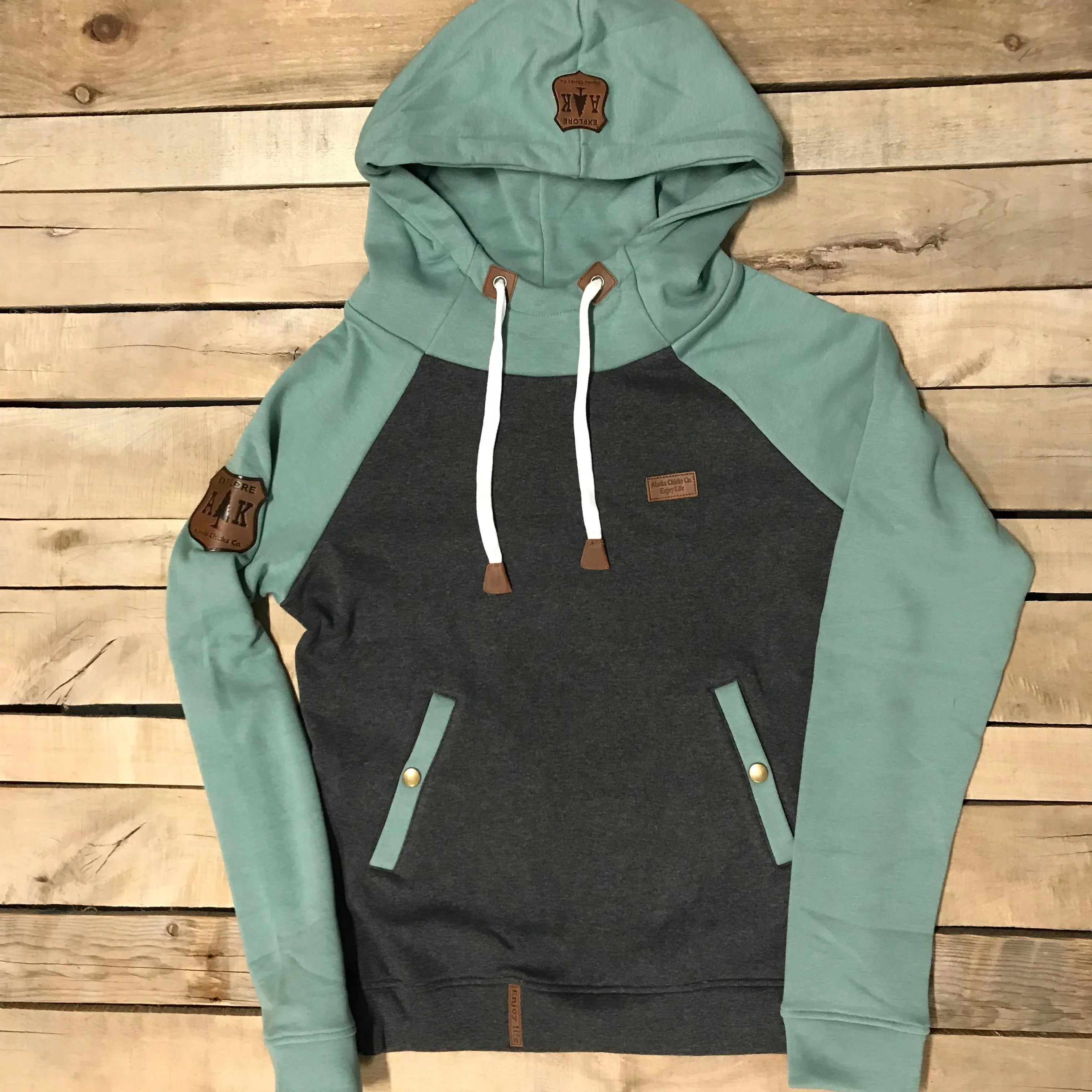 Sporty Two-Toned Hoodie