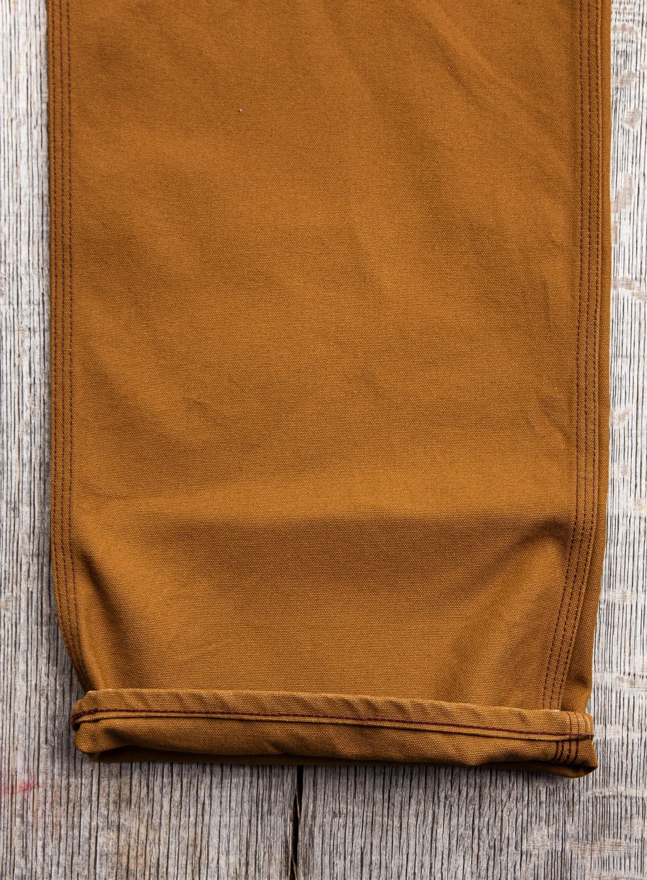 [SUN BLEACHED] Sugar Cane 13oz. Brown Duck Work Pants SC41824