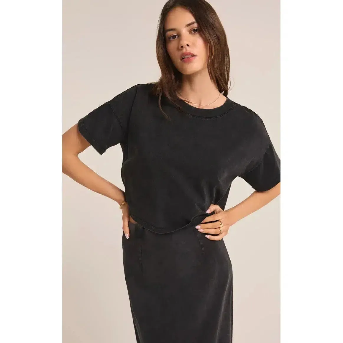 SWAY CROPPED TEE