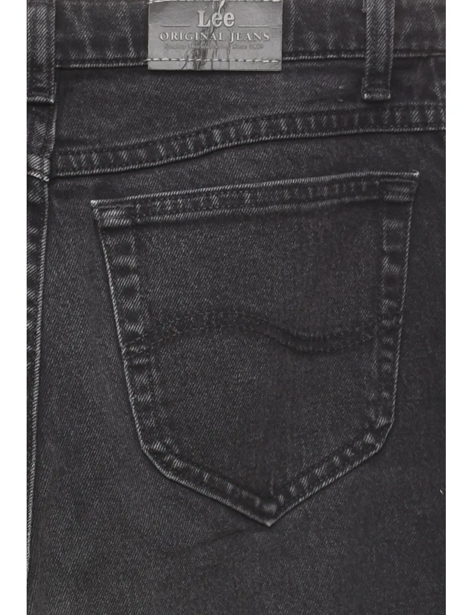 Tapered Black Lee Jeans - W29 L32