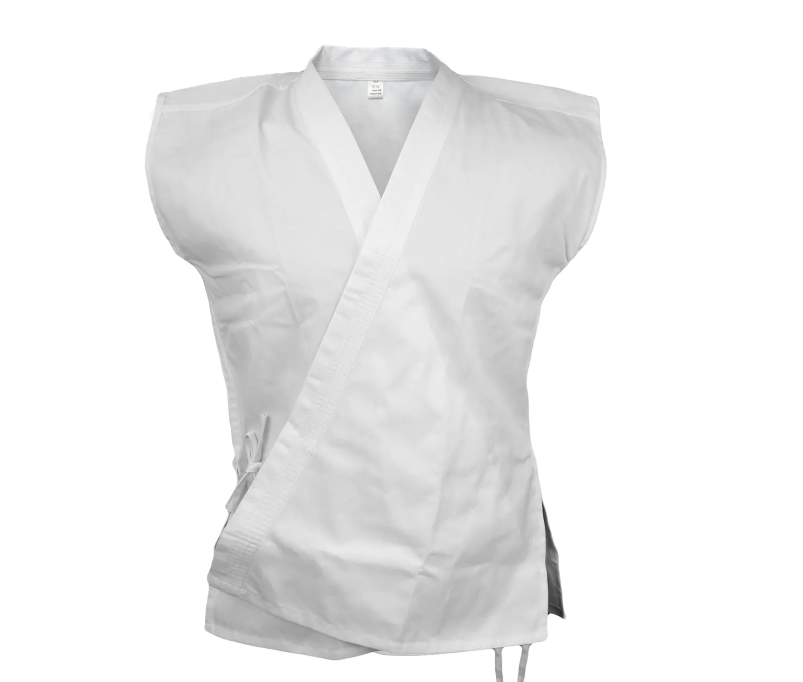 Team Jacket, Open, Sleeveless, White