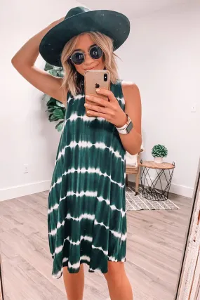 Tie-dye Tank Dress