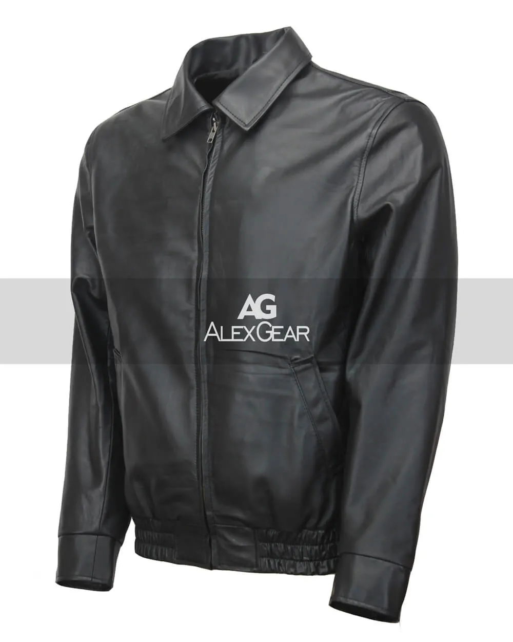 Tony Soprano Black Leather Jacket