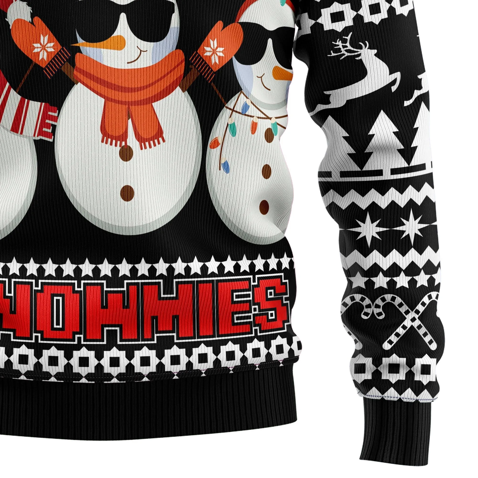 Ugly Sweater JulesRoche All-Over-Print Cotton Winter Apparel
