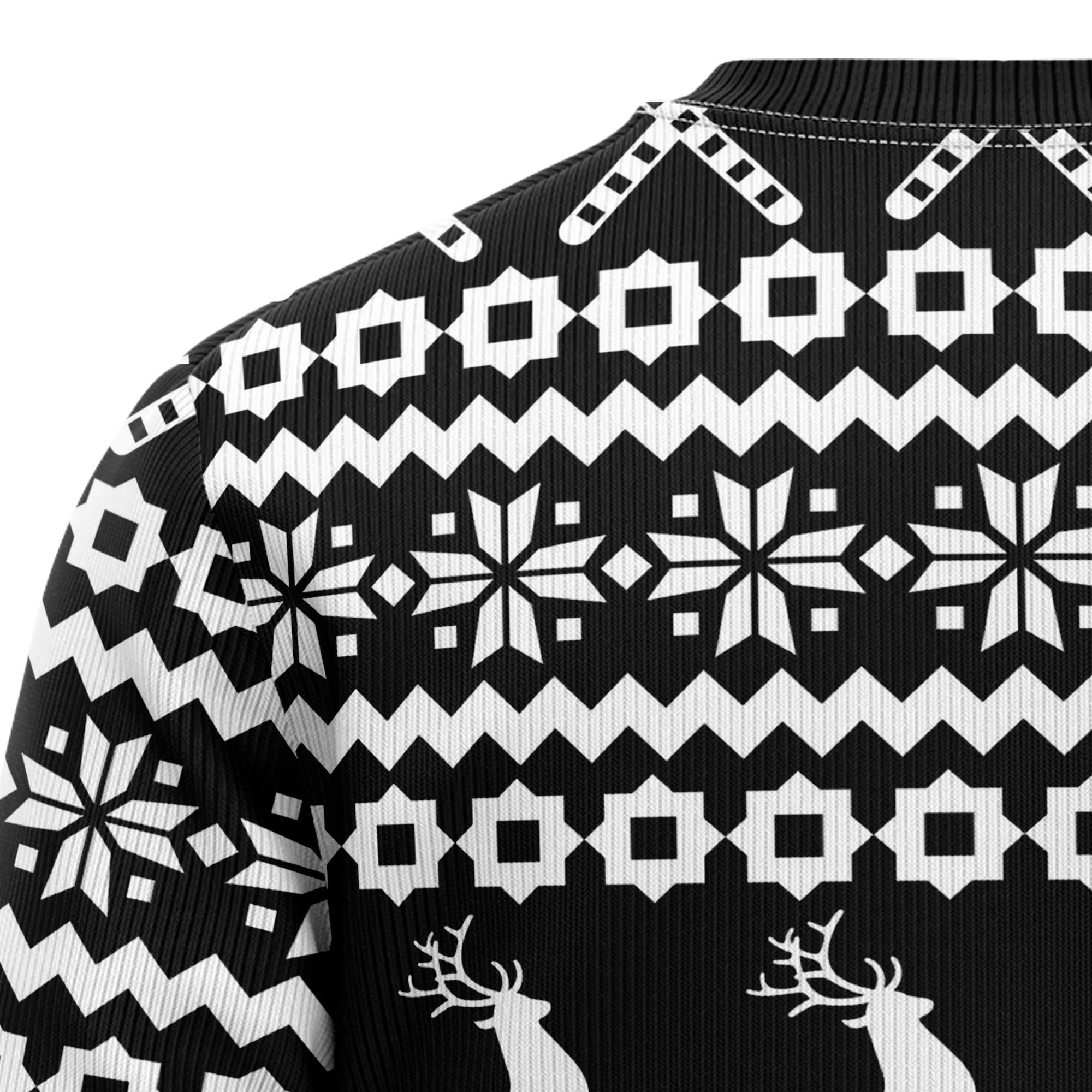 Ugly Sweater JulesRoche All-Over-Print Cotton Winter Apparel