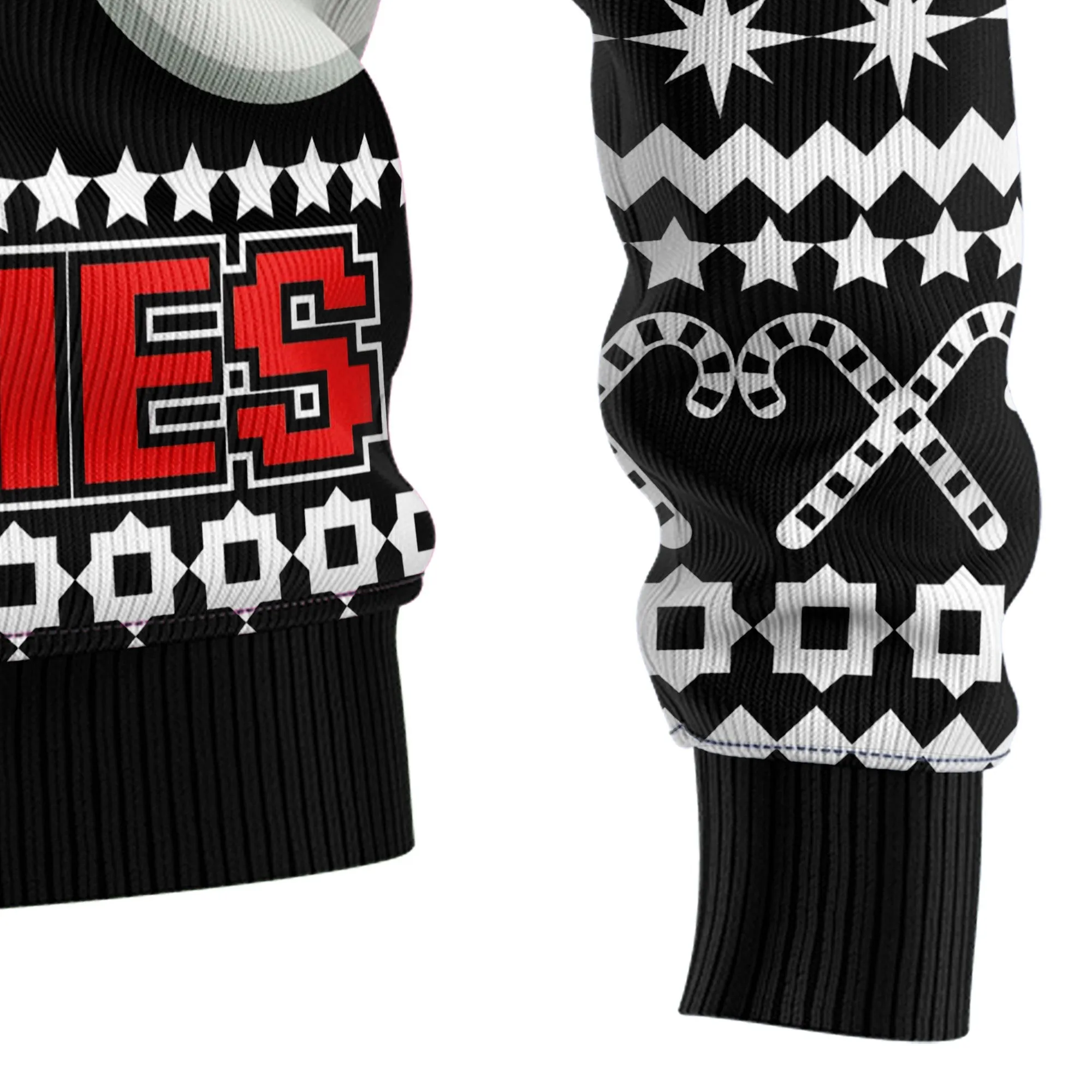 Ugly Sweater JulesRoche All-Over-Print Cotton Winter Apparel