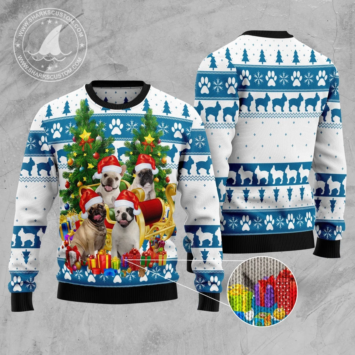Ugly Sweater JulesRoche All-Over-Print Holiday Comfort