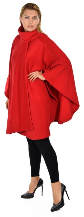 Ultimate Travelers Full Size Poncho, Plus Size Poncho, Fleece Cape, Fleece poncho, Plus size Clothing, Comfortable, Stylish with Muffler.