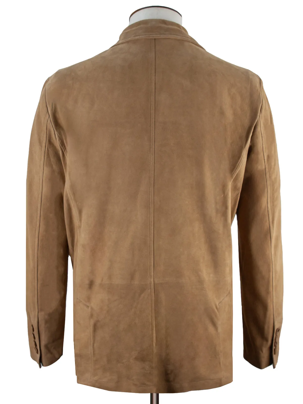Walnut Suede Patch Pocket Jacket