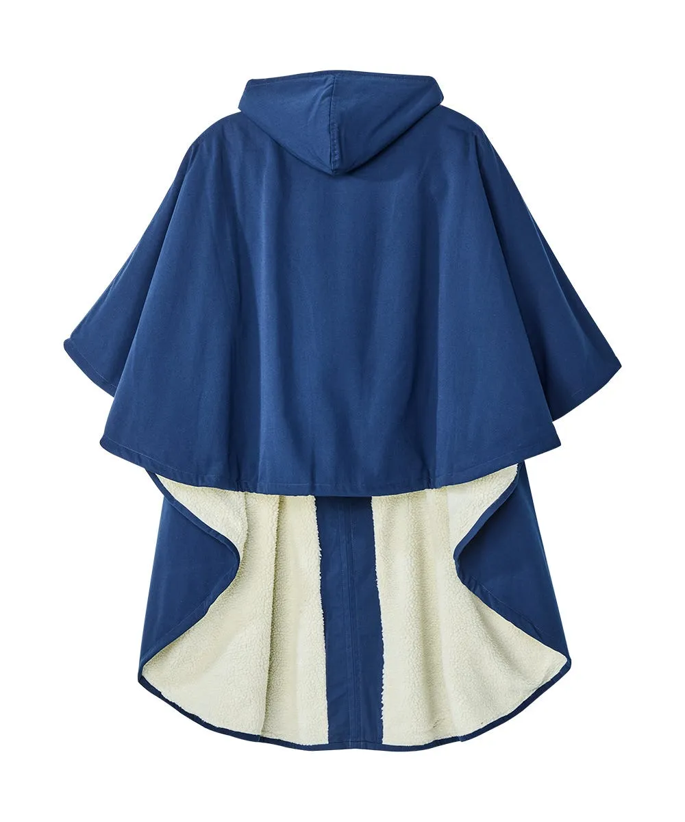 Warm Wheelchair Cape for Women & Men with Hood