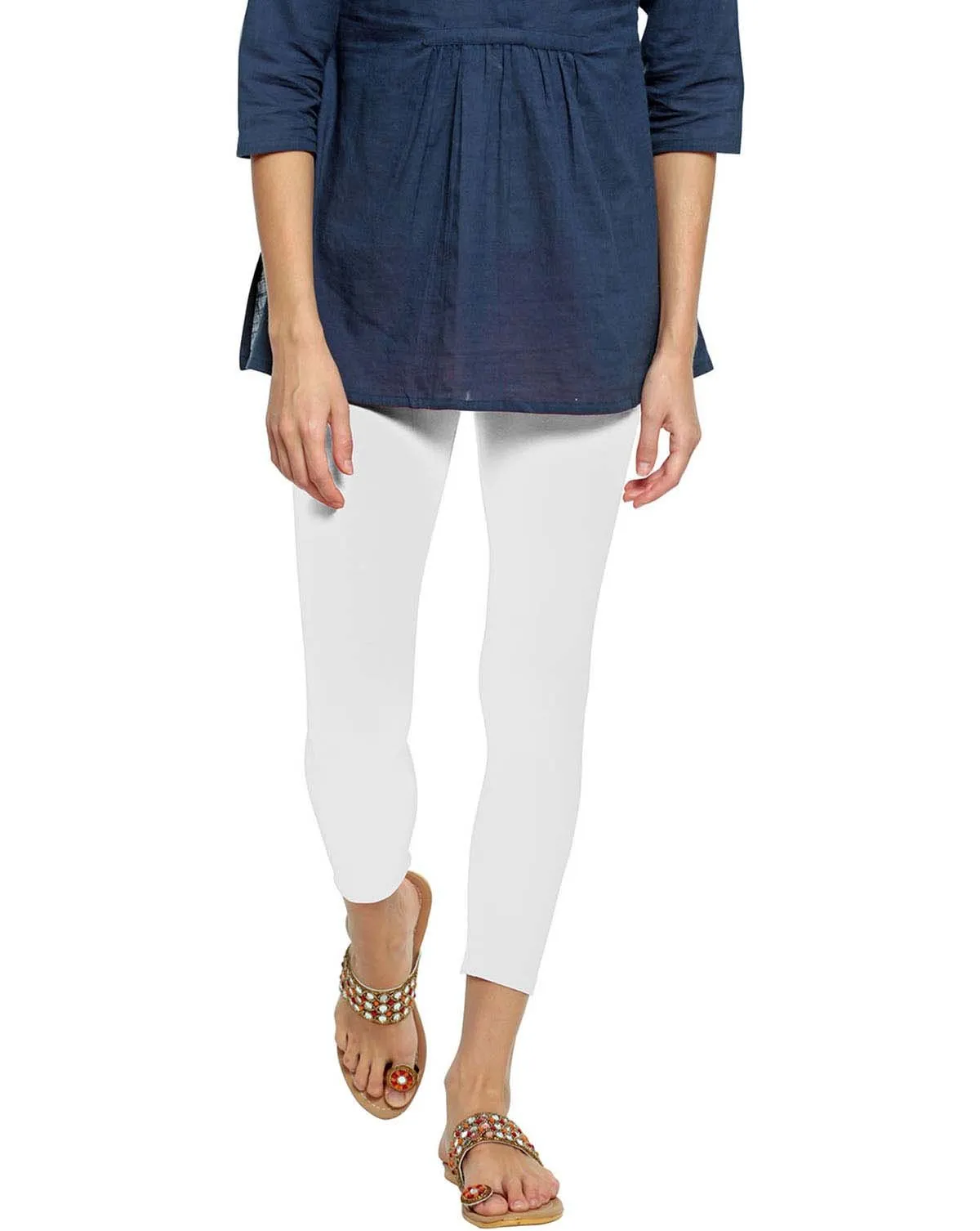 White Legging Cropped 7/8