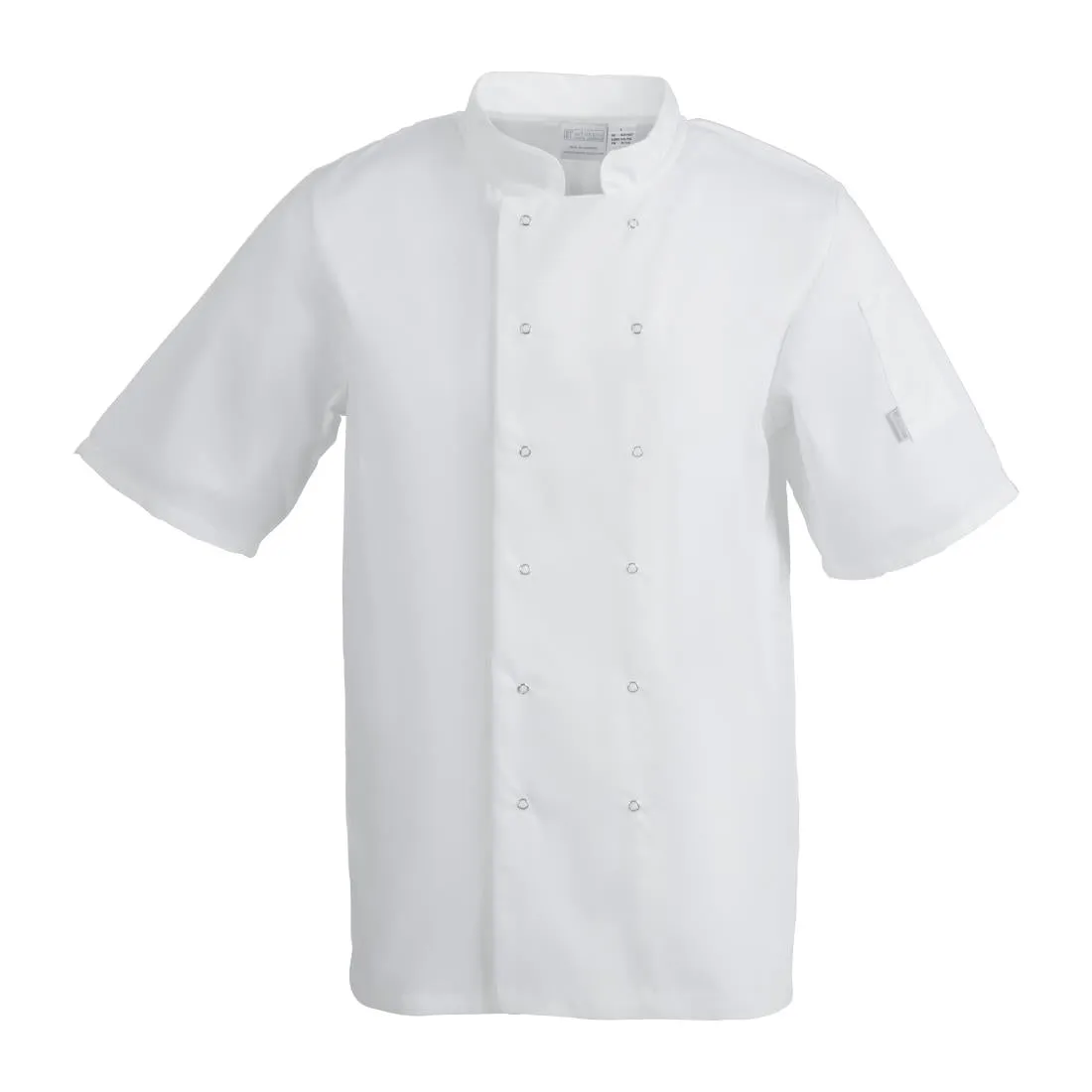 Whites Vegas Unisex Chefs Jacket Short Sleeve White 3XL