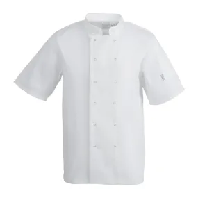 Whites Vegas Unisex Chefs Jacket Short Sleeve White 3XL